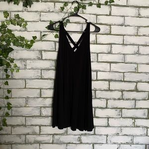 American Eagle black dress, A-line AEO